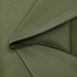 Satin de coton élasthanne kaki