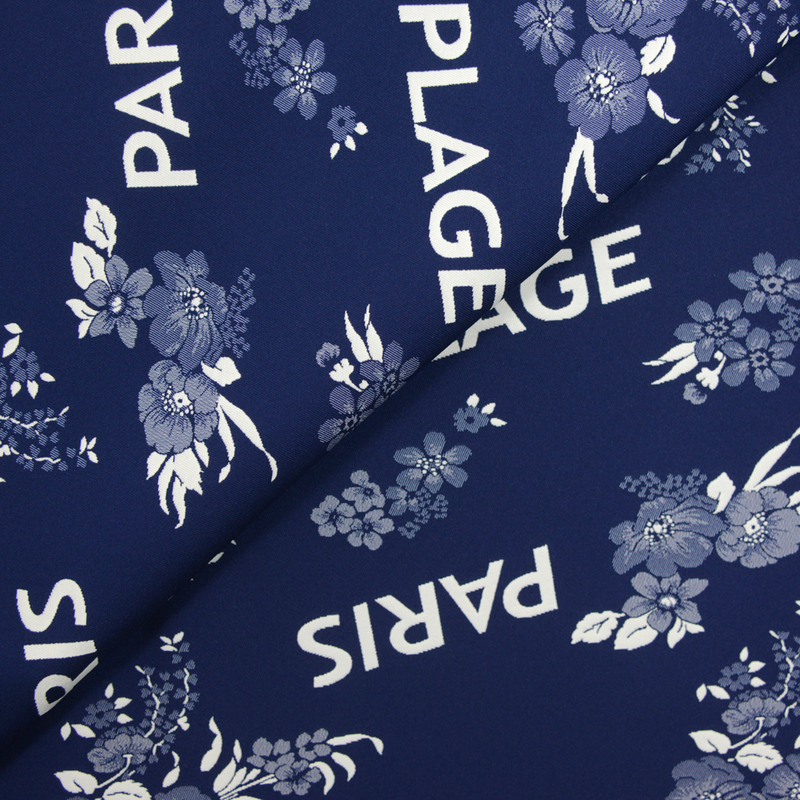 Maille jacquard La plage fond marine