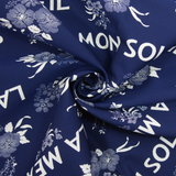 Maille jacquard La plage fond marine