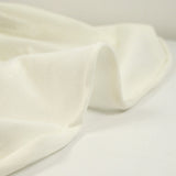 Off-white shiny short-velvet jersey