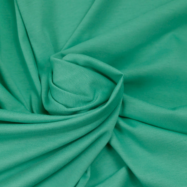Jersey de coton diabolo menthe