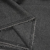 Gray chevron mixed wool