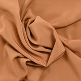 Crêpe polyester camel