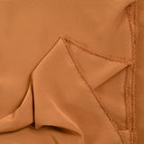 Crêpe polyester camel