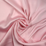 Doublure satin polyester rose layette