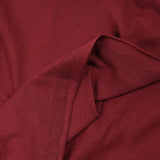 Jersey de coton lie de vin
