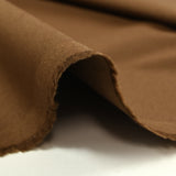 Gabardina de algodón elastano marrón