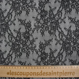 Dentelle polyamide Estelle noir