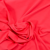 Jersey polyester peau de pêche corail