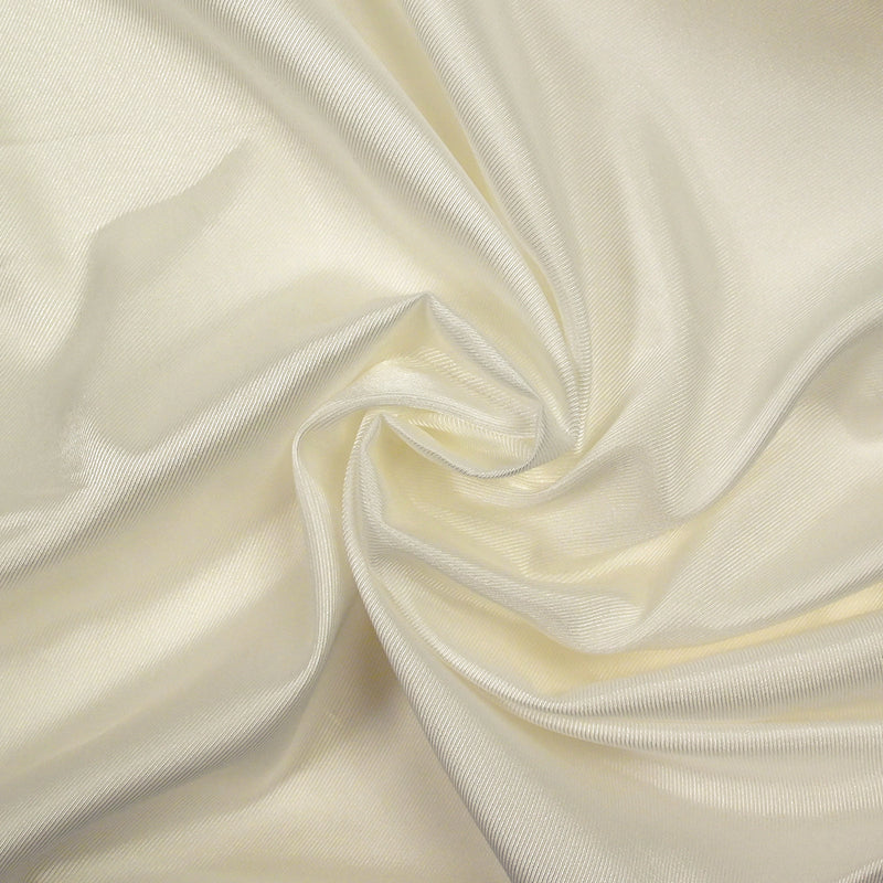 Twill lining Viscose elastane white broken