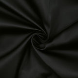 Satin duchesse polyester noir