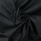 Satin de coton réglisse