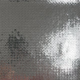 Silver sequins on gray tulle