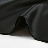 Satin duchesse polyester noir