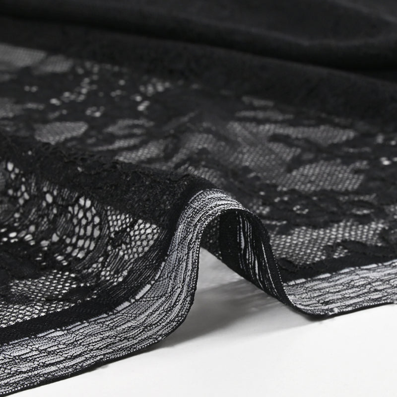 Dentelle polyamide Estelle noir
