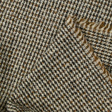 Laine mélangée fantaisie marron et beige