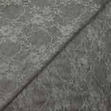 Dentelle polyester Noémie gris clair