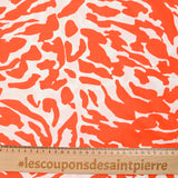 Camuflage de naranja Viscosa impresa