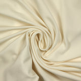 Maille piquée viscose blanc cassé