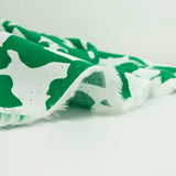 Printed viscose Green camouflage