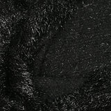 Maille à poils Lurex Caroline noir