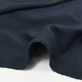 Jersey de coton fin bleu marin