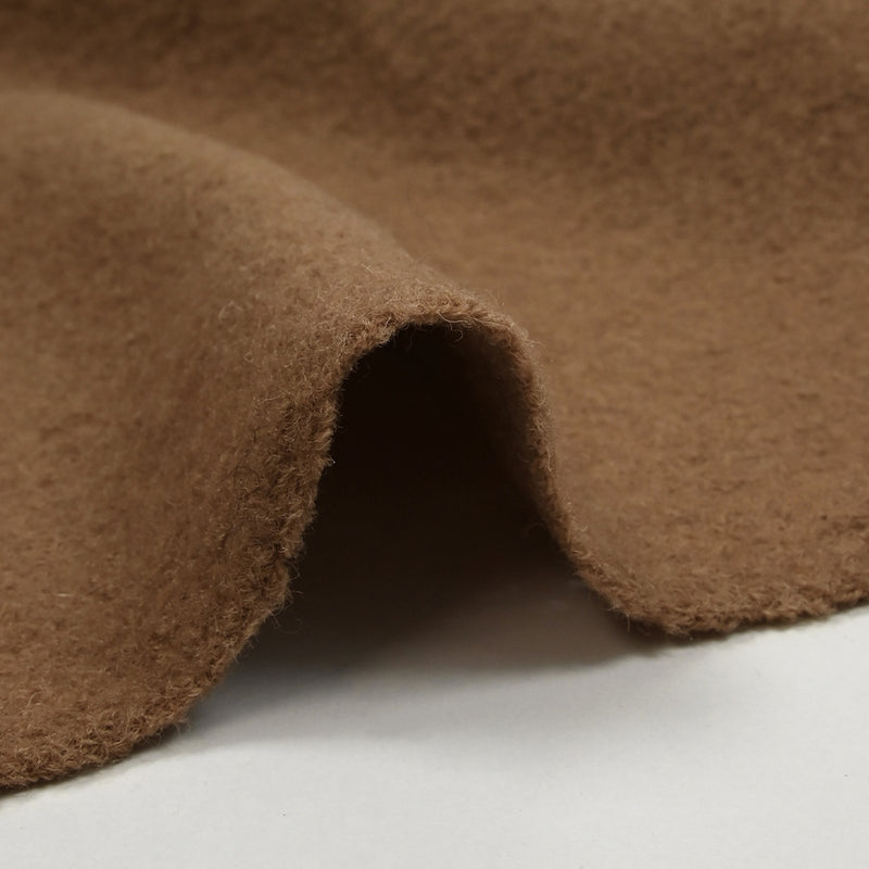 100% Laine bouillie camel