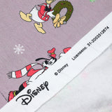 Jersey French terry Mickey fête Noël au mètre