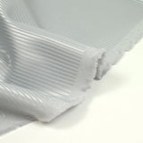Polyester tissé-teint rayé gris bleuté