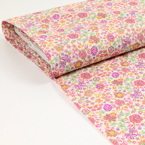 Cotton Liberty ® Fiona Devaux Rose por metro
