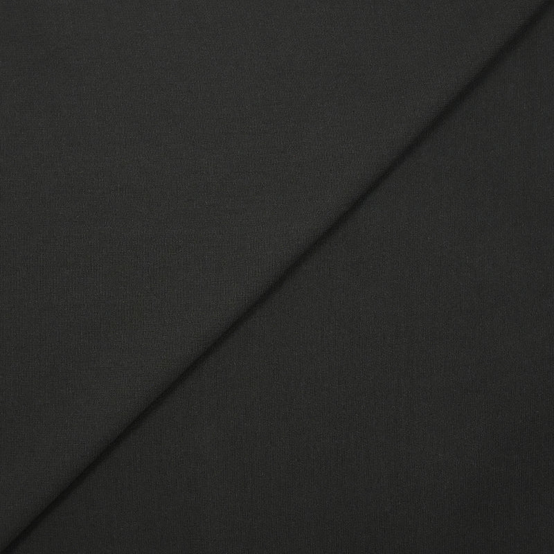 Crêpe georgette polyester noir