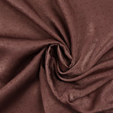 Crêpe satin plumetis pailleté cassis