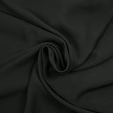 Mousseline de polyester noir