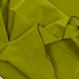 Taffetas changeant polyester vert