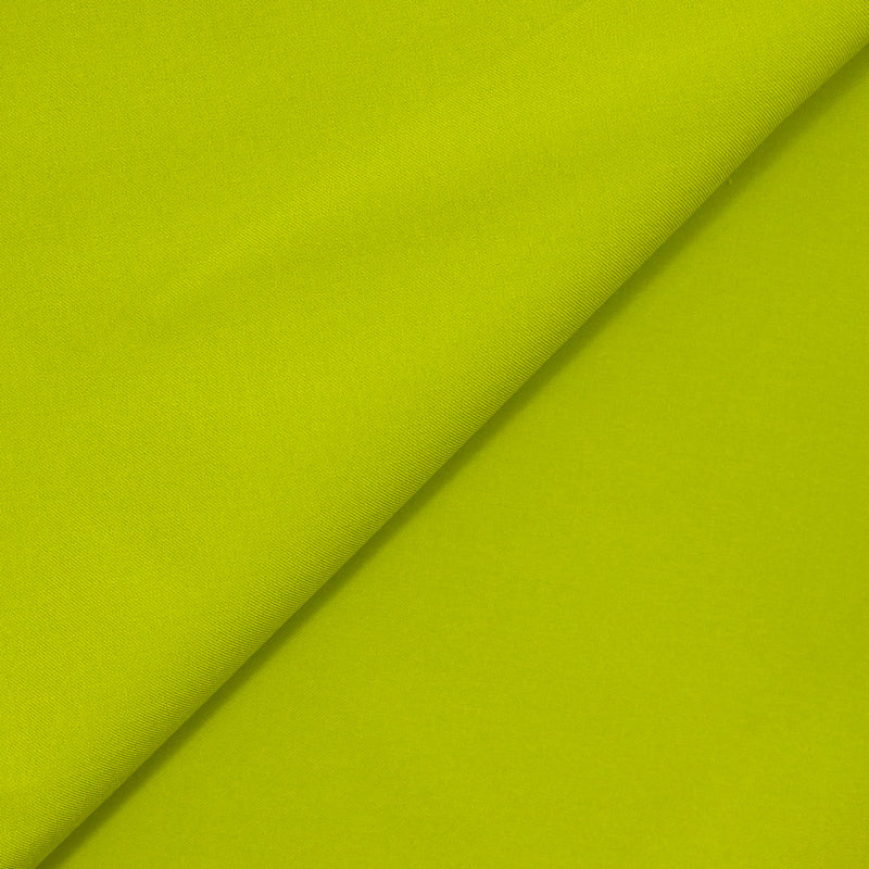 Sergé de polyester vert