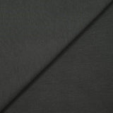 Jersey de coton envers polaire gris foncé