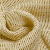 Maille polyester 3D ajourée sable