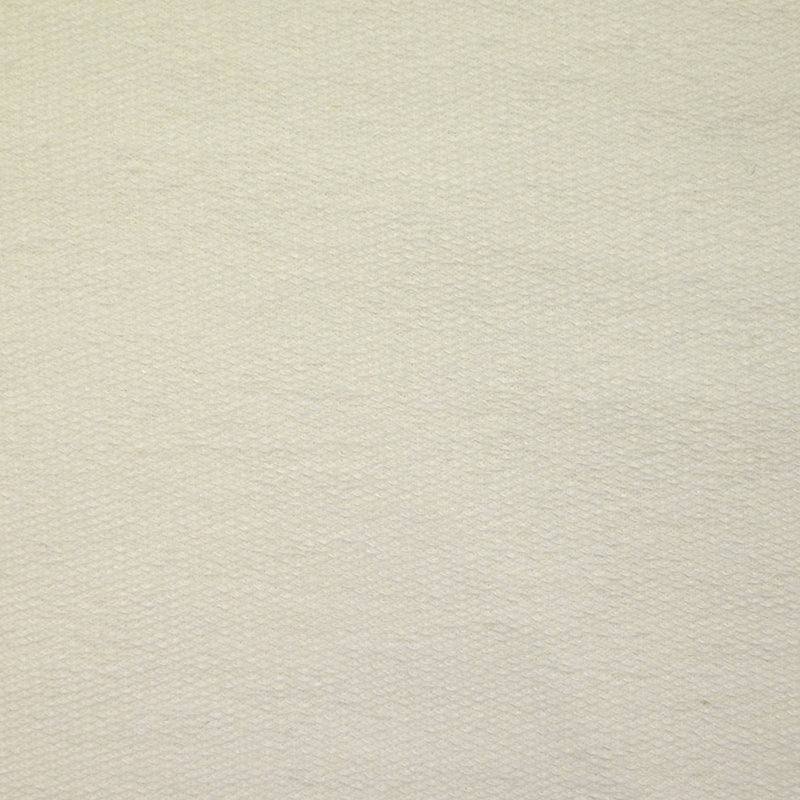 Jersey de coton french terry blanc cassé