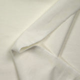 Jersey de coton french terry blanc cassé