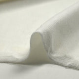 Jersey de coton french terry blanc cassé
