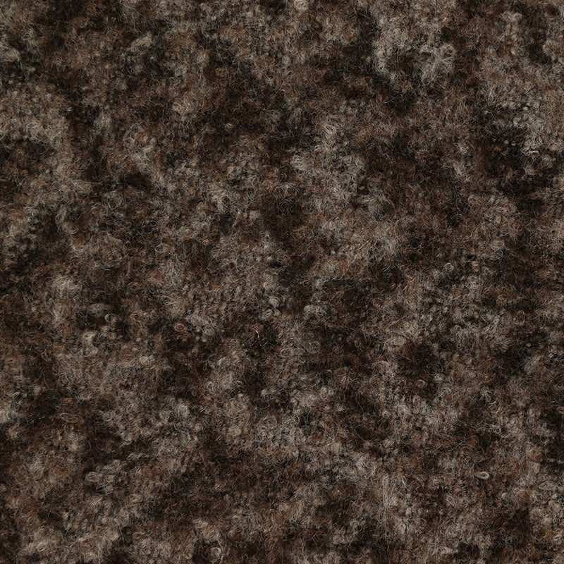 Jacquard de polyester bouilli beige et marron