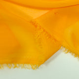 Mousseline polyester safran
