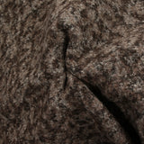 Jacquard de polyester bouilli beige et marron