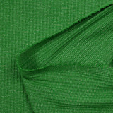 Maille côtelée Lurex Cindy vert prairie