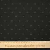 Bengaline polyviscose arrows black