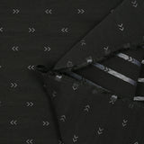Bengaline polyviscose arrows black