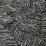 Maille chinée Elisa lurex argent fond noir