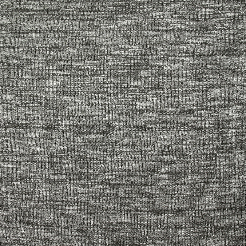 Maille chinée Nora lurex argent fond gris foncé