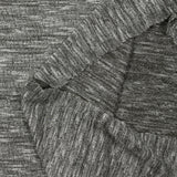 Maille chinée Nora lurex argent fond gris foncé
