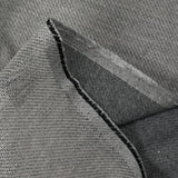 Velours de coton ras Maéva gris